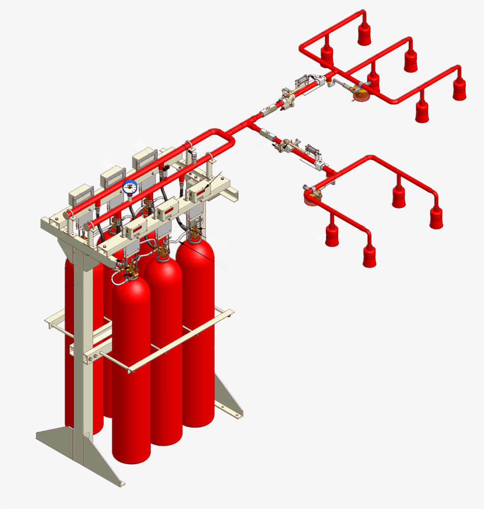 CO2 flooding System